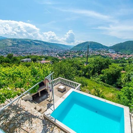 Perfect View Of Mostar - With Swimming Pool Exterior foto