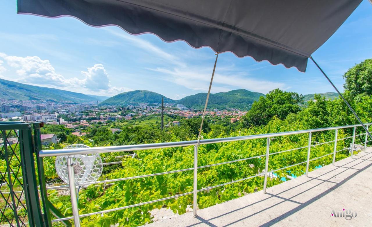 Perfect View Of Mostar - With Swimming Pool Exterior foto