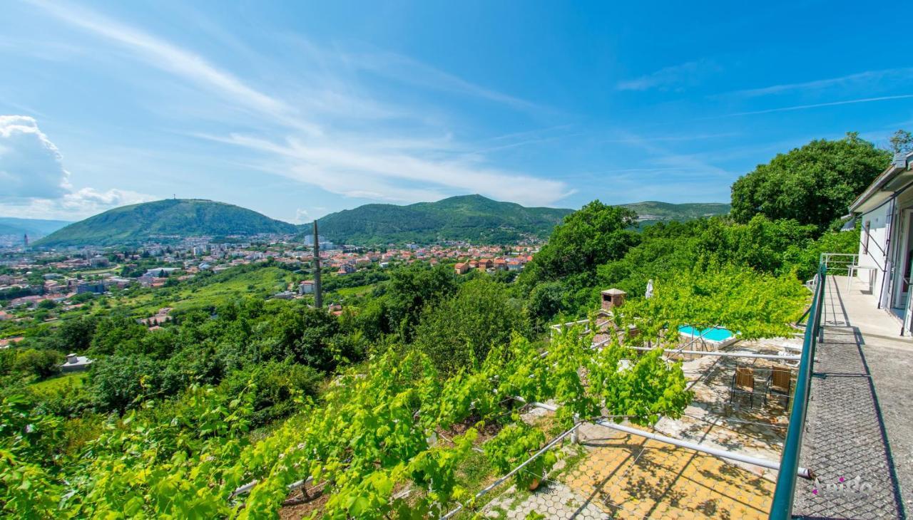Perfect View Of Mostar - With Swimming Pool Exterior foto